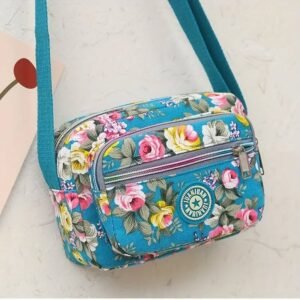 Tyrkysová taška květ