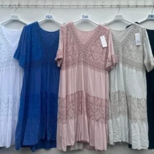 Skladem bílé boho šaty