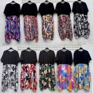 Maxi šaty - žlutozelené