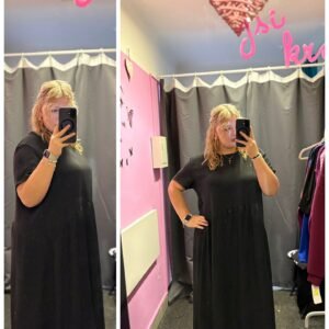 Černé dlouhé šaty