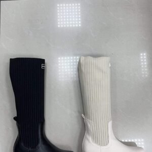 Stylové černé vysoké kozačky 🖤 38