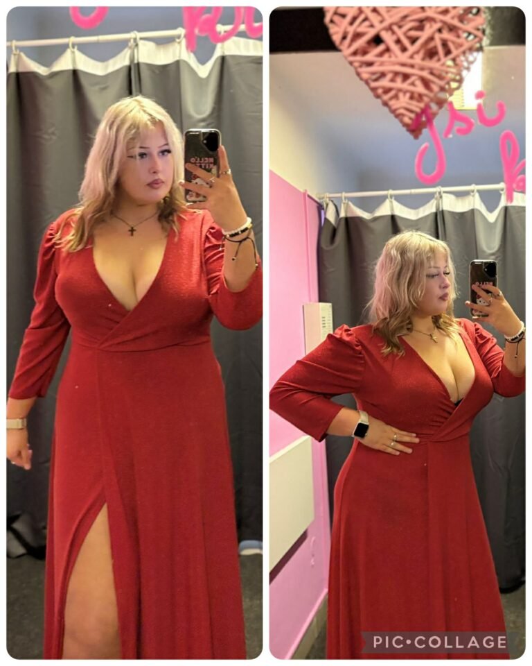 ✨ Dámské dlouhé společenské šaty – SKLADEM ČERVENÉ ✨