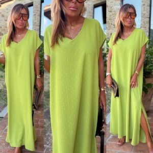 💚✨ LUXUSNÍ OVERSIZE ŠATY – SUMMER HIT 2026! ✨💚